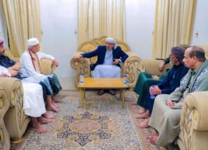 الكثيري يلتقي حاضرة حضرموت وكِندة برئاسة الشيخ علي الهجري