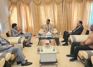 باعوم يلتقي مدير شركة النفط فرع وادي وصحراء حضرموت