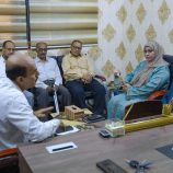 فريق الرقابة والتوجيه الرئاسي يطلع على سير العمل في منسقية الانتقالي بجامعة حضرموت