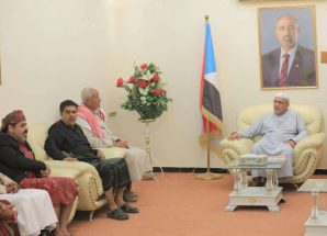 رئيس الجمعية الوطنية يلتقي اللجنة الاستشارية لمعالجة قضايا الثأر والنزاعات القبلية