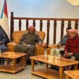 رئيس الجمعية الوطنية يلتقي وفد قبيلة آل الزبيدي بوادي حضرموت