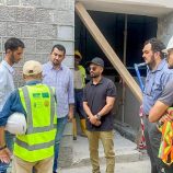 بن جرادي وأوليفيرا يتفقدان مشروع ترميم سينما برافين (أروى) وعدد من المنازل الأثرية