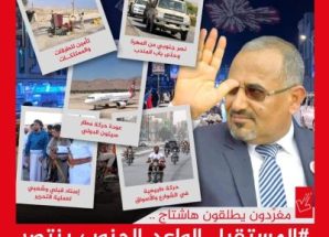 ناشطون يطلقون وسم #المستقبل_الواعد_الجنوب_ينتصر ويشيدون بانتصارات القوات المسلحة الجنوبية العربية