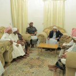 الكثيري يلتقي عددًا من مشايخ قبيلة العوامر ويؤكد أهمية الشراكة في ترسيخ الأمن بوادي وصحراء حضرموت