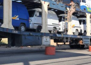 القوات المسلحة الجنوبية تؤمّن المدخل الشرقي لوادي وصحراء حضرموت وتباشر تفتيشًا دقيقًا للمركبات