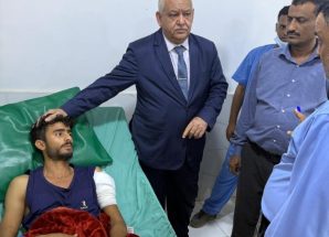 الوزير الوالي يزور جرحى معركة تحرير وادي حضرموت ويشيد بتضحيات أبطال القوات المسلحة الجنوبية