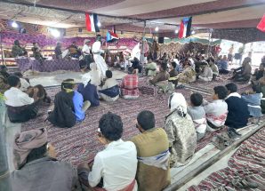 انتقالي شبوة ينظم فعالية فنية في مخيم الاعتصام