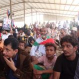 احتشاد جماهيري واعتصام شعبي بزنجبار يطالب بإعلان دولة الجنوب العربي