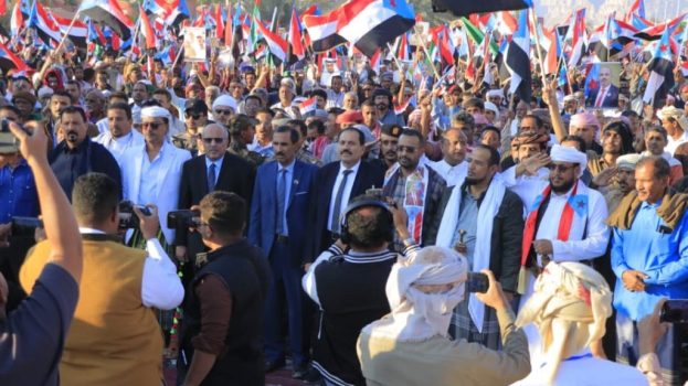 في مليونية 30 نوفمبر.. الحشود الجماهيرية في سيئون توكد تمسكها بخيار تحرير وادي حضرموت على طريق استعادة دولة الجنوب العربي
