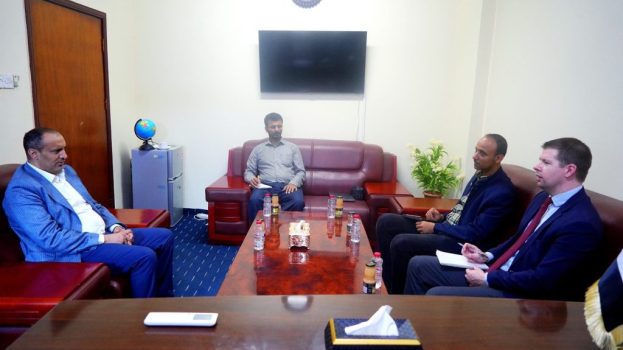 الشرفي يستقبل مدير مكتب المبعوث الأممي