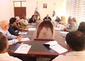 مجلس المستشارين يستعرض المستجدات السياسية والعسكرية وانتصارات القوات الجنوبية