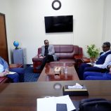 رئيس الهيئة السياسية يلتقي المنسق المقيم للأمم المتحدة في بلادنا