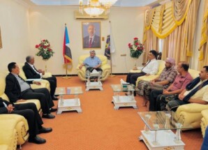 رئيس الجمعية الوطنية يلتقي قيادة فرع نادي القضاة الجنوبي بوادي حضرموت