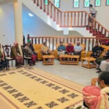 رئيس الجمعية الوطنية يستقبل مشايخ ووجهاء مديرية عمد