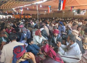 مخيم الاعتصام في شبوة يشهد ندوة سياسية حول بدايات القضية الجنوبية ومراحلها