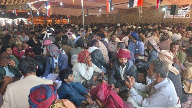 مخيم الاعتصام في شبوة يشهد ندوة سياسية حول بدايات القضية الجنوبية ومراحلها