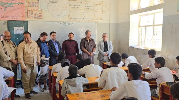 الفاطمي مدير عام بيحان يدشن انطلاق امتحانات الفصل الدراسي الاول للعام 2025م-2026م بمدارس وثانويات المديرية