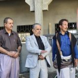 الفاطمي مدير عام بيحان ، والصالحي مدير تربية بيحان يتفقدان العمل بمدرسة الفقيد عبدالله البحري ، ويحث على سرعة الانجاز