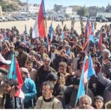 حشد جماهيري في يافع احتفالًا بالانتصارات ومطالبة الرئيس الزُبيدي بإعلان دولة الجنوب العربي